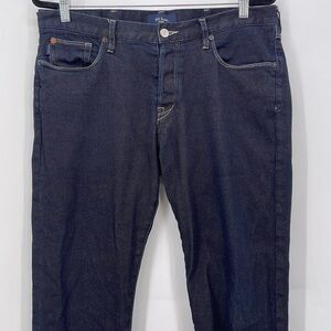 Paul Smith Dark Wash Button Fly Slim Fit Jeans Size 34